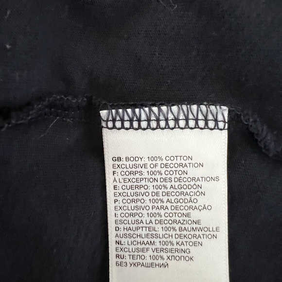 The North Face Mens T-Shirt long sleeves, navy never stop exploring 2XL Tall - Picture 4 of 7